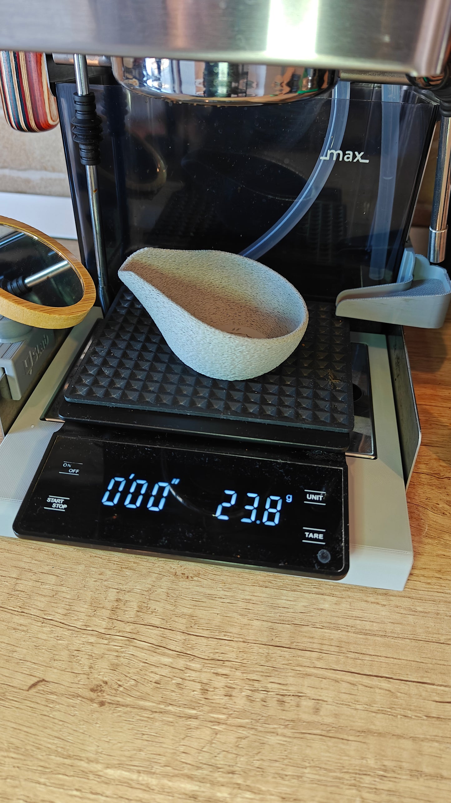 Tavă de scurgere subțire extinsă SICLab pentru Gaggia Classic Pro și EVO