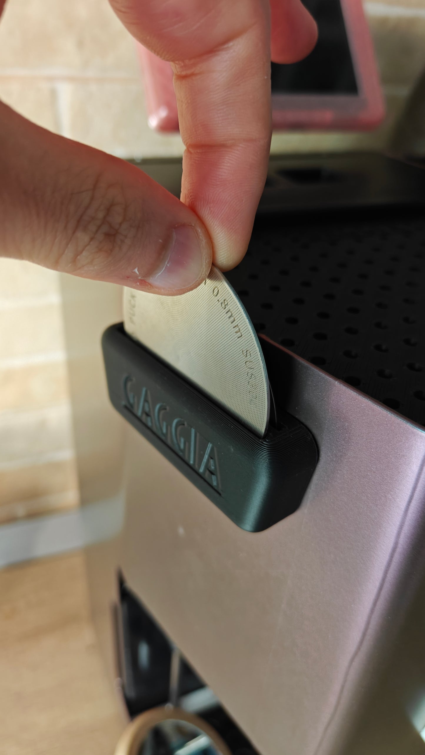 Gaggia Classic Dual Puck Screen Holder