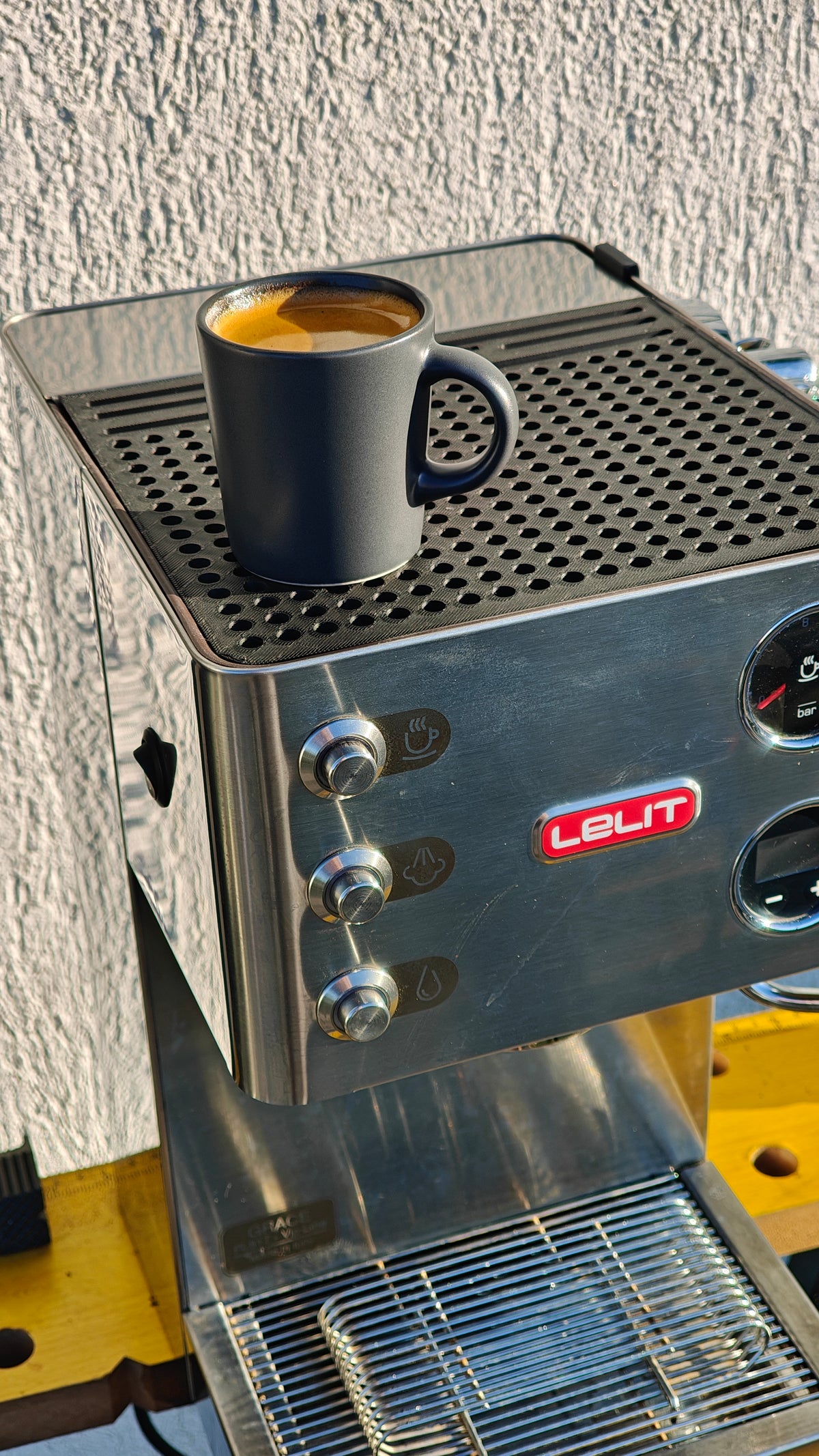 SICLab Precision Cup Tray & Scratch Guard for Lelit Grace & Victoria