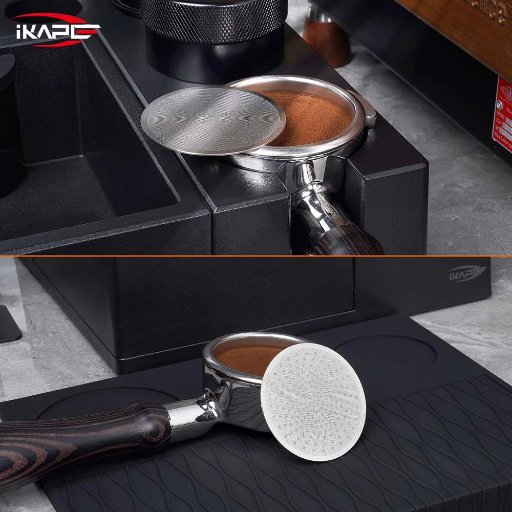 IKAPE V3 Puck Screen 0.8 mm – Sită Premium pentru Espresso