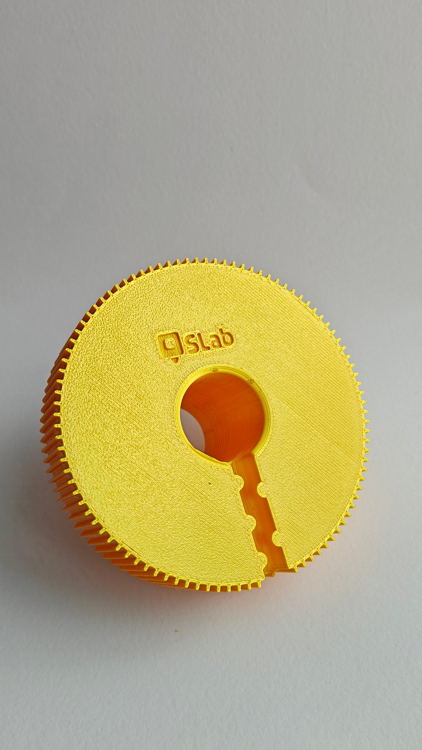 Lampă de masă imprimată 3D Aura Ripple | Iluminat ambiental modern