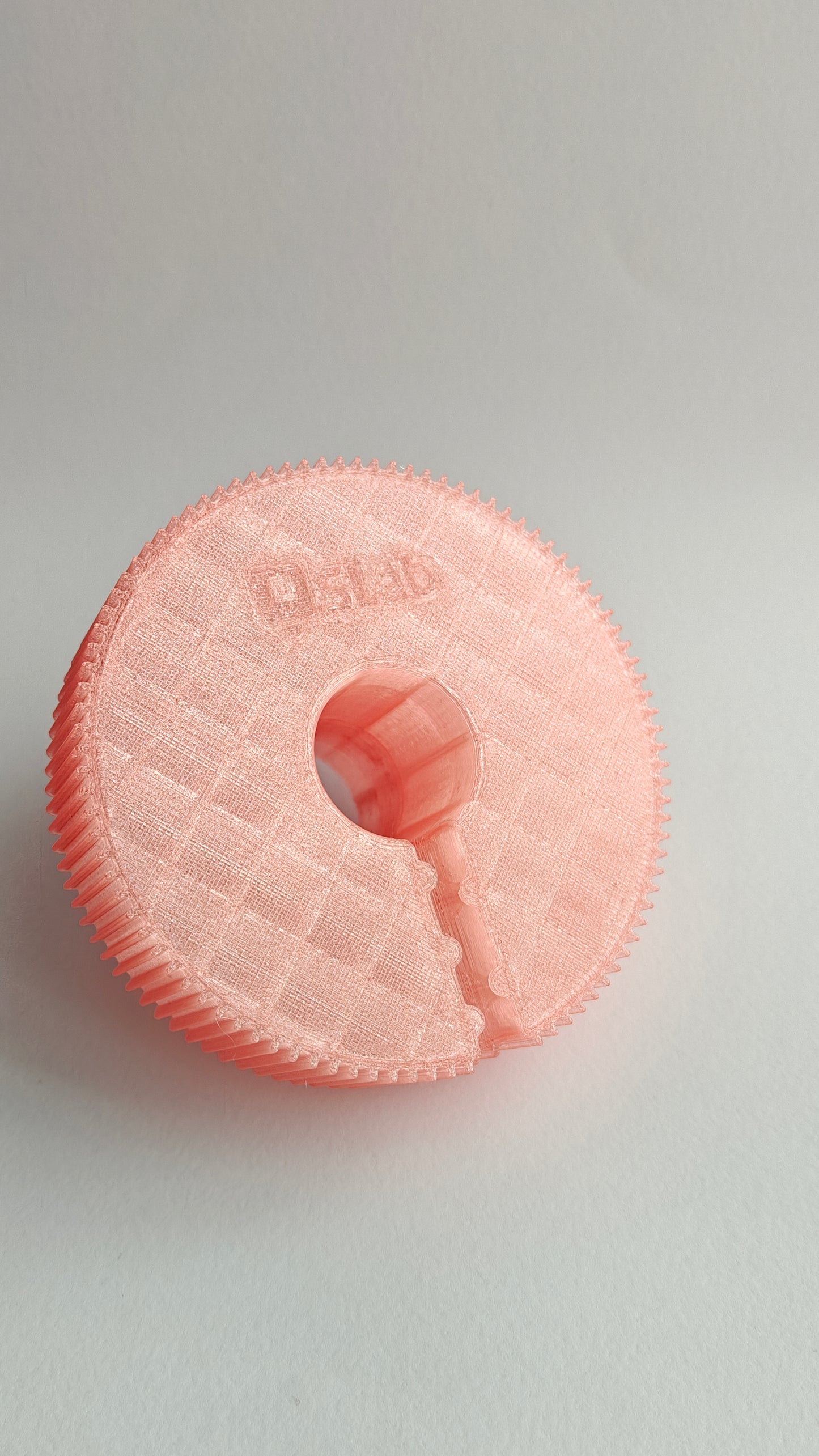 Lampă de masă imprimată 3D Aura Ripple | Iluminat ambiental modern