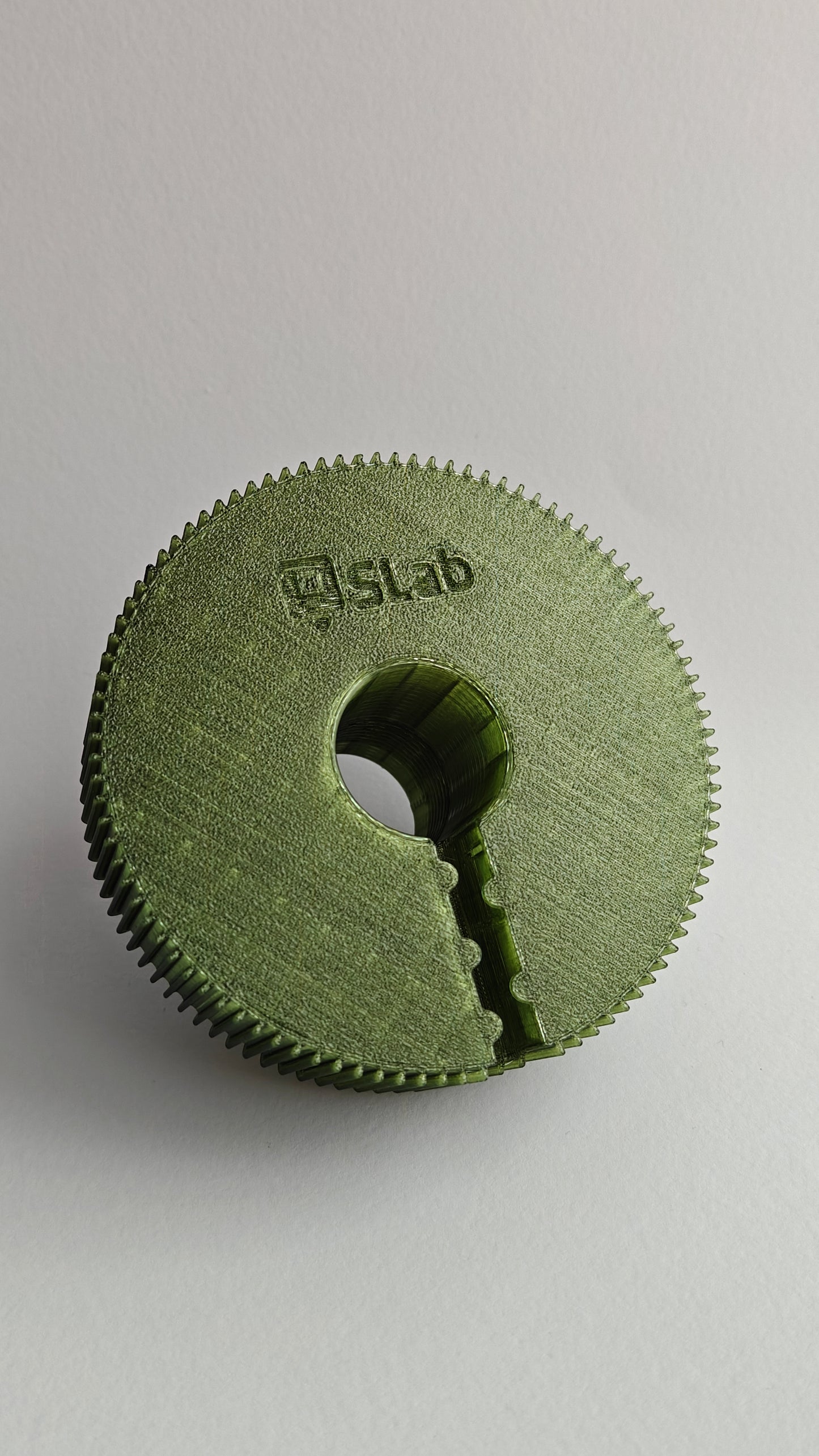 Lampă de masă imprimată 3D Aura Ripple | Iluminat ambiental modern