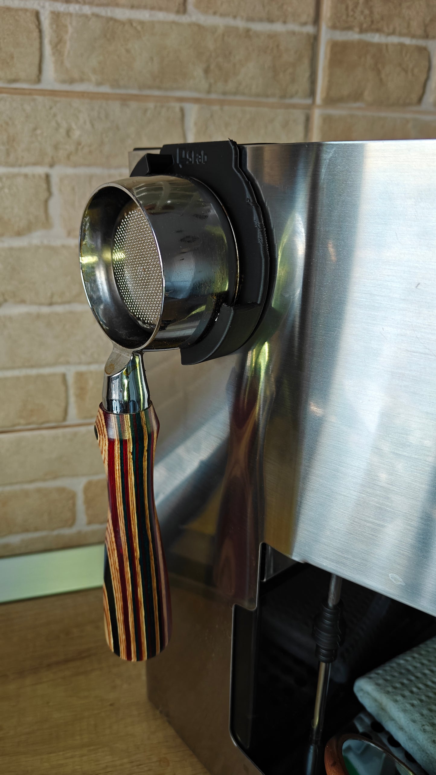 SICLab Portafilter Holder for Gaggia Classic | Side-Mount Design