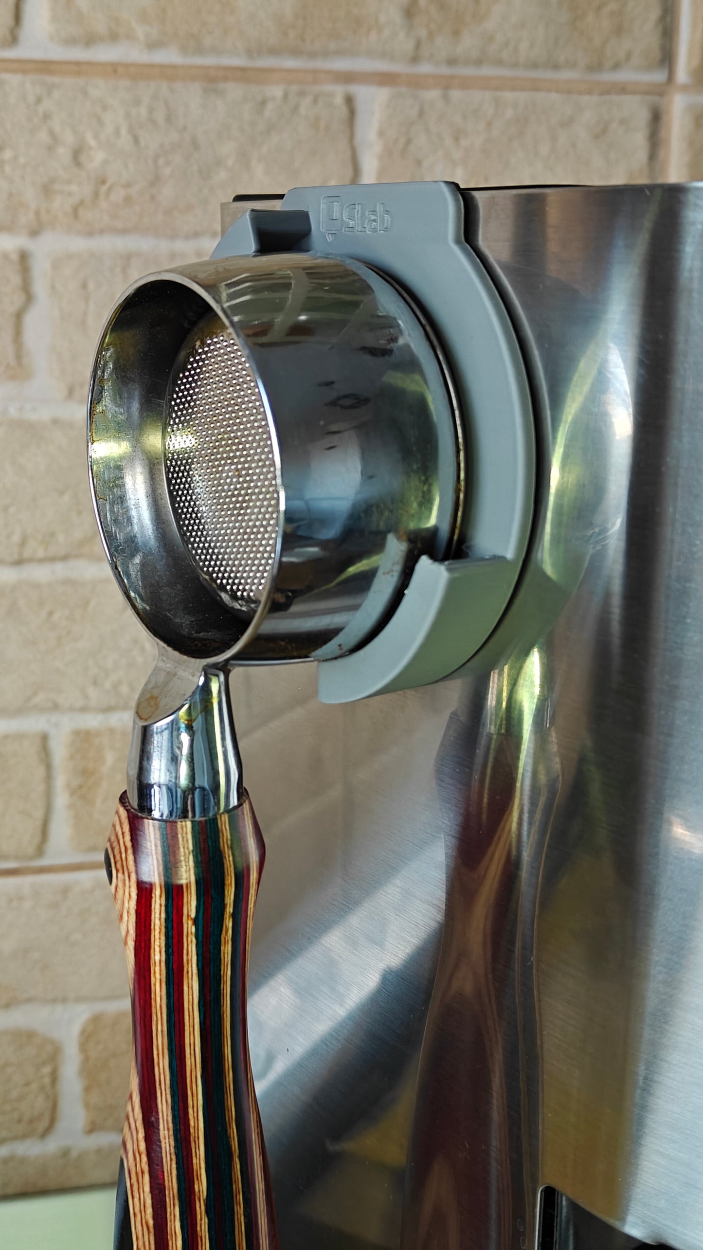 SICLab Portafilter Holder for Gaggia Classic | Side-Mount Design