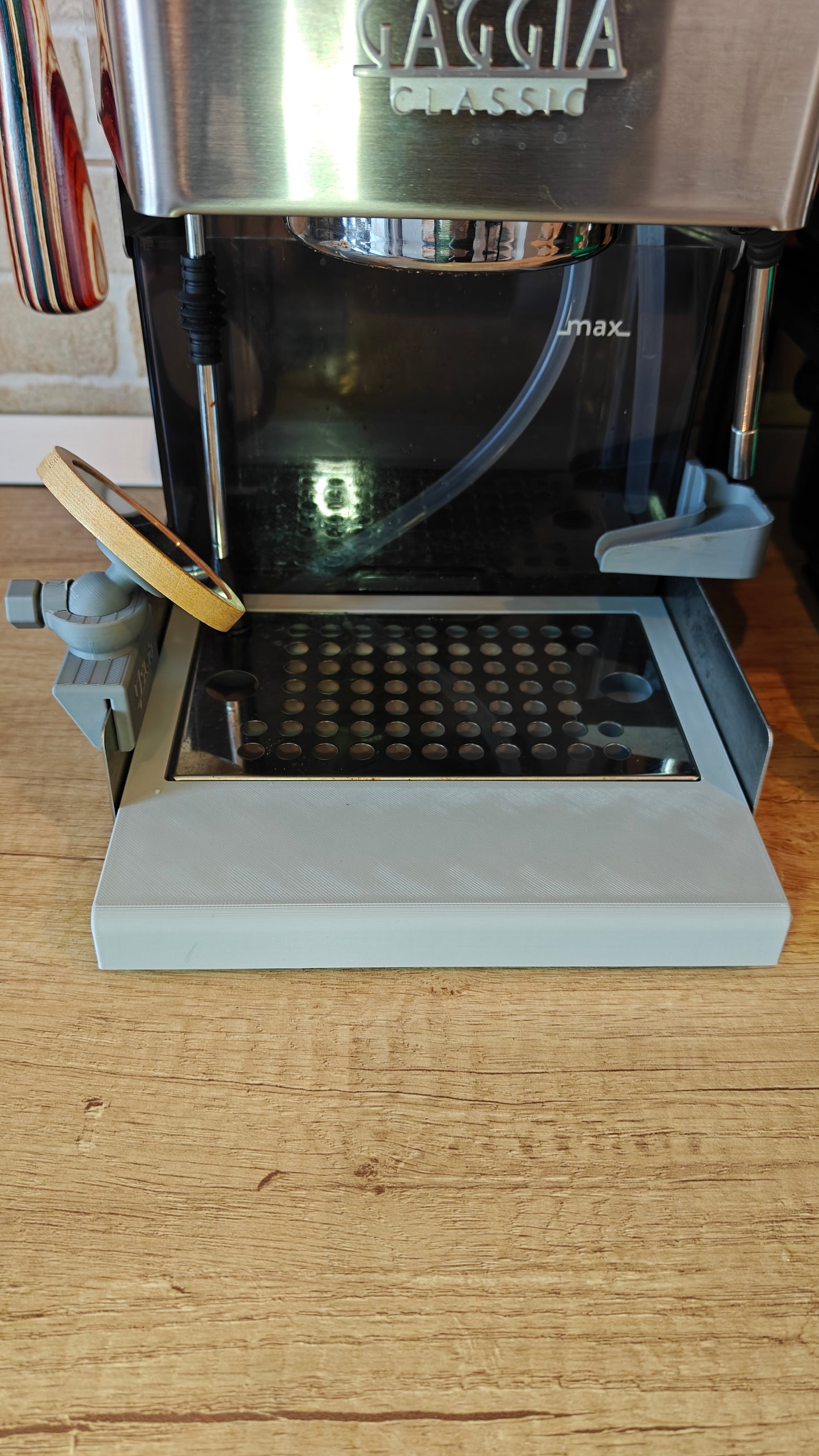 Tavă de scurgere subțire extinsă SICLab pentru Gaggia Classic Pro și EVO 