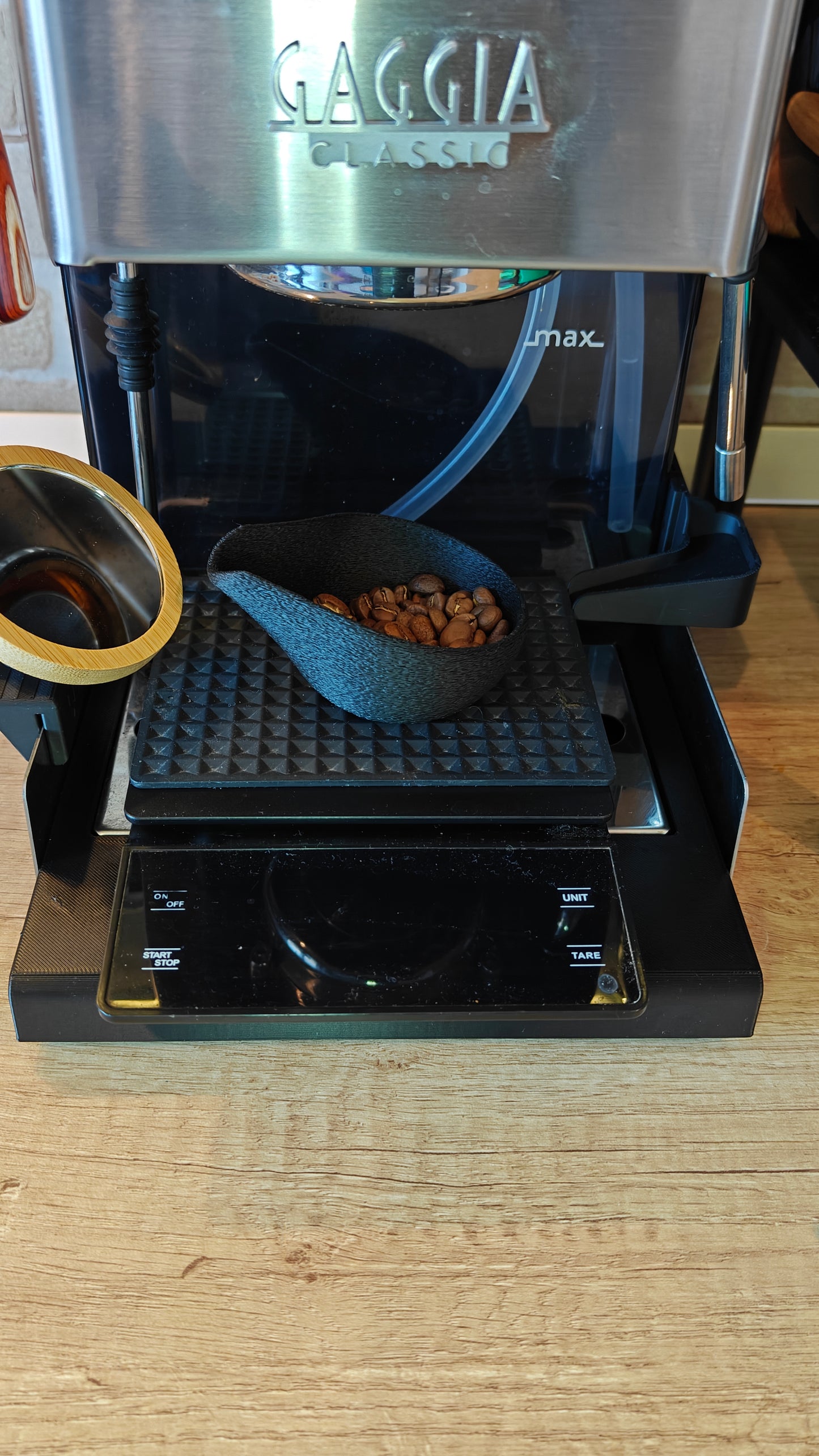 Tavă de scurgere subțire extinsă SICLab pentru Gaggia Classic Pro și EVO 