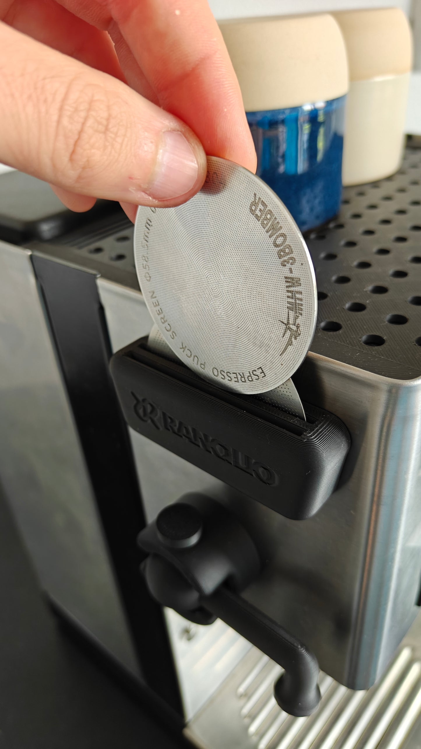 Rancilio Silvia Puck Screen Workflow Kit