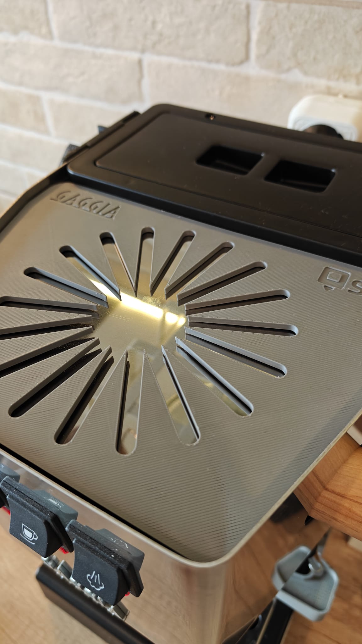 SICLab Precision Cup Warmer & Scratch-Guard for Gaggia Classic