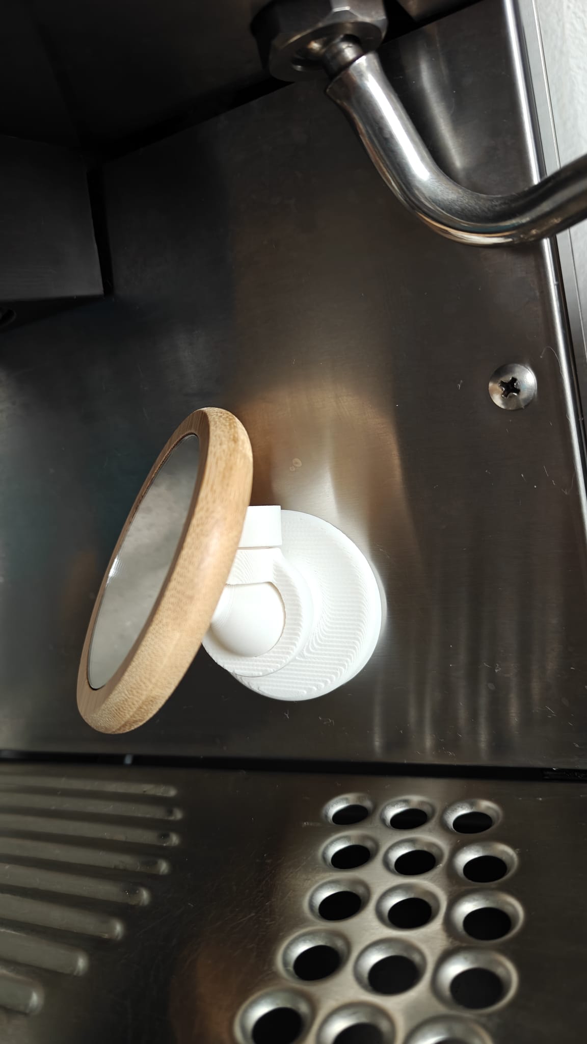 SICLab Adjustable Shot Mirror for Rancilio Silvia