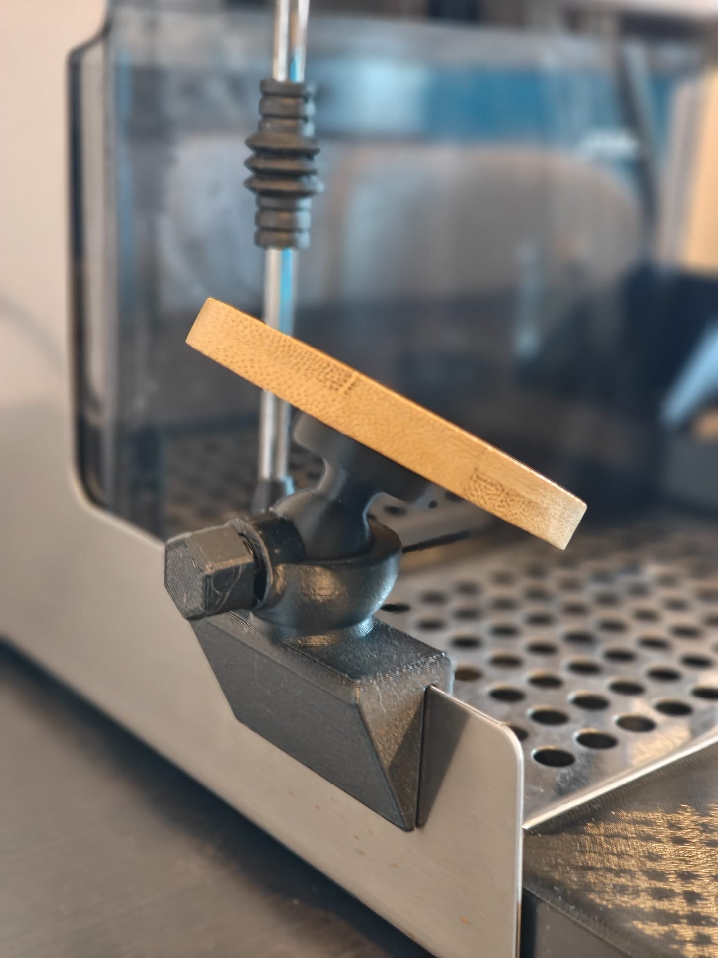 SICLab Adjustable Shot Mirror for Gaggia Classic | High-Visibility Espresso Workflow